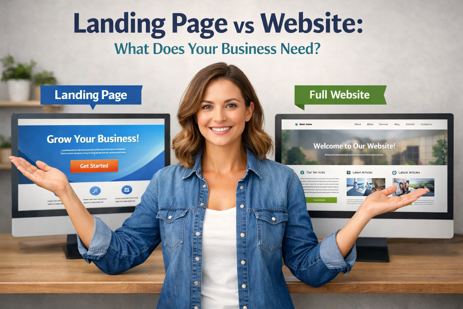 Landing Page vs Website: The Ultimate Guide to Choosing the Right One preview