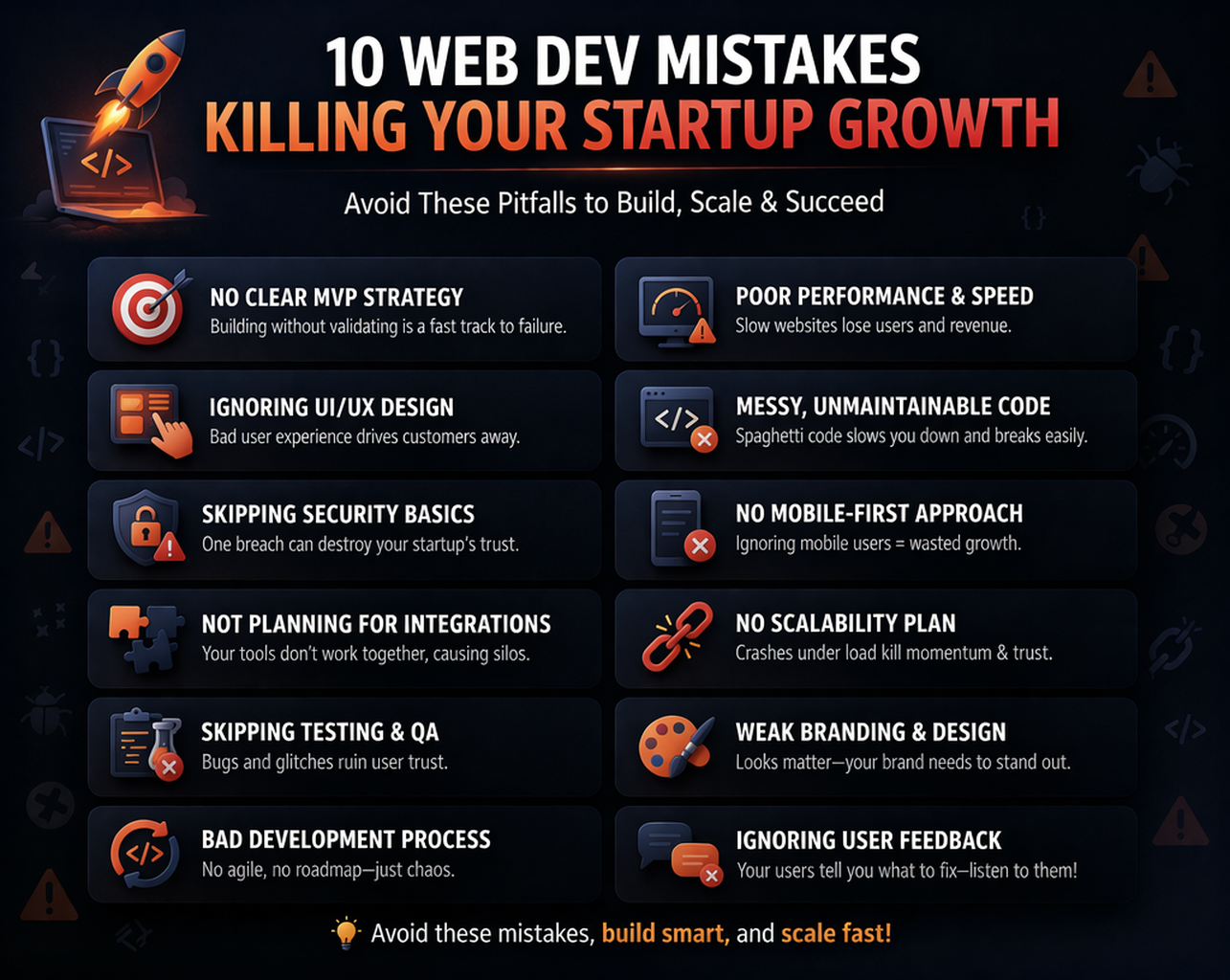 10 Web Dev Mistakes Killing Your Startup Growth preview