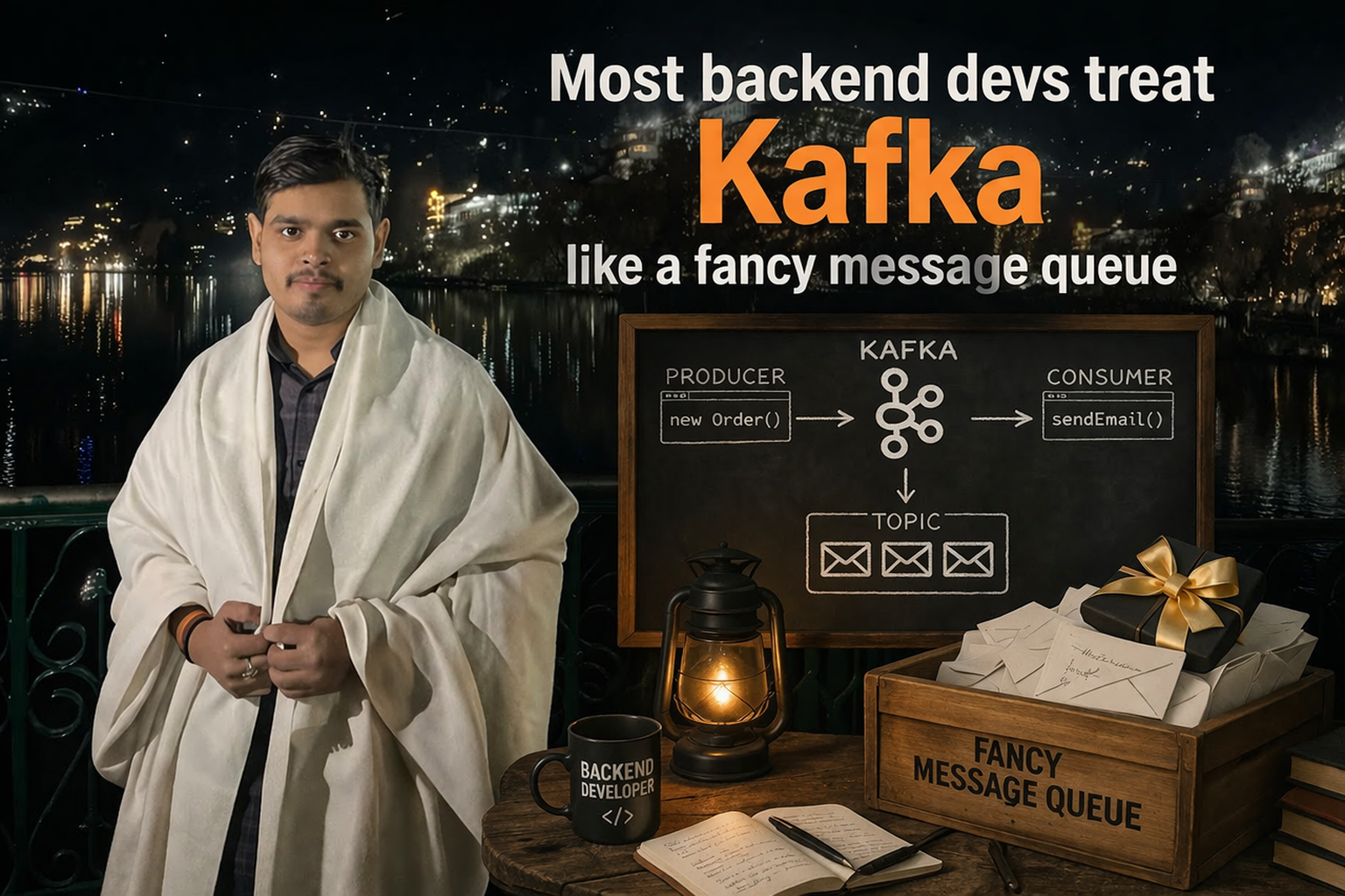 Most Backend Developers Use Kafka Wrong (It’s Not Just a Message Queue) cover image